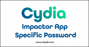 Cydia Impactor App Specific Password